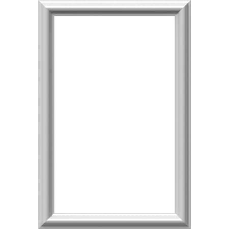 Ekena Millwork 16"W x 24"H x 1/2"P Ashford Molded Classic Wainscot Wall Panel PNL16X24AS-01